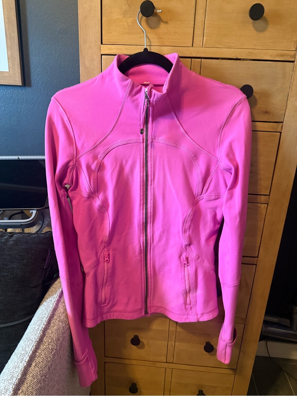 lululemon athletica Bright Pink Full-Zip Utility Jacket